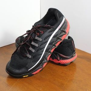 Merrell All Out Peak Trail Running Shoes size 9